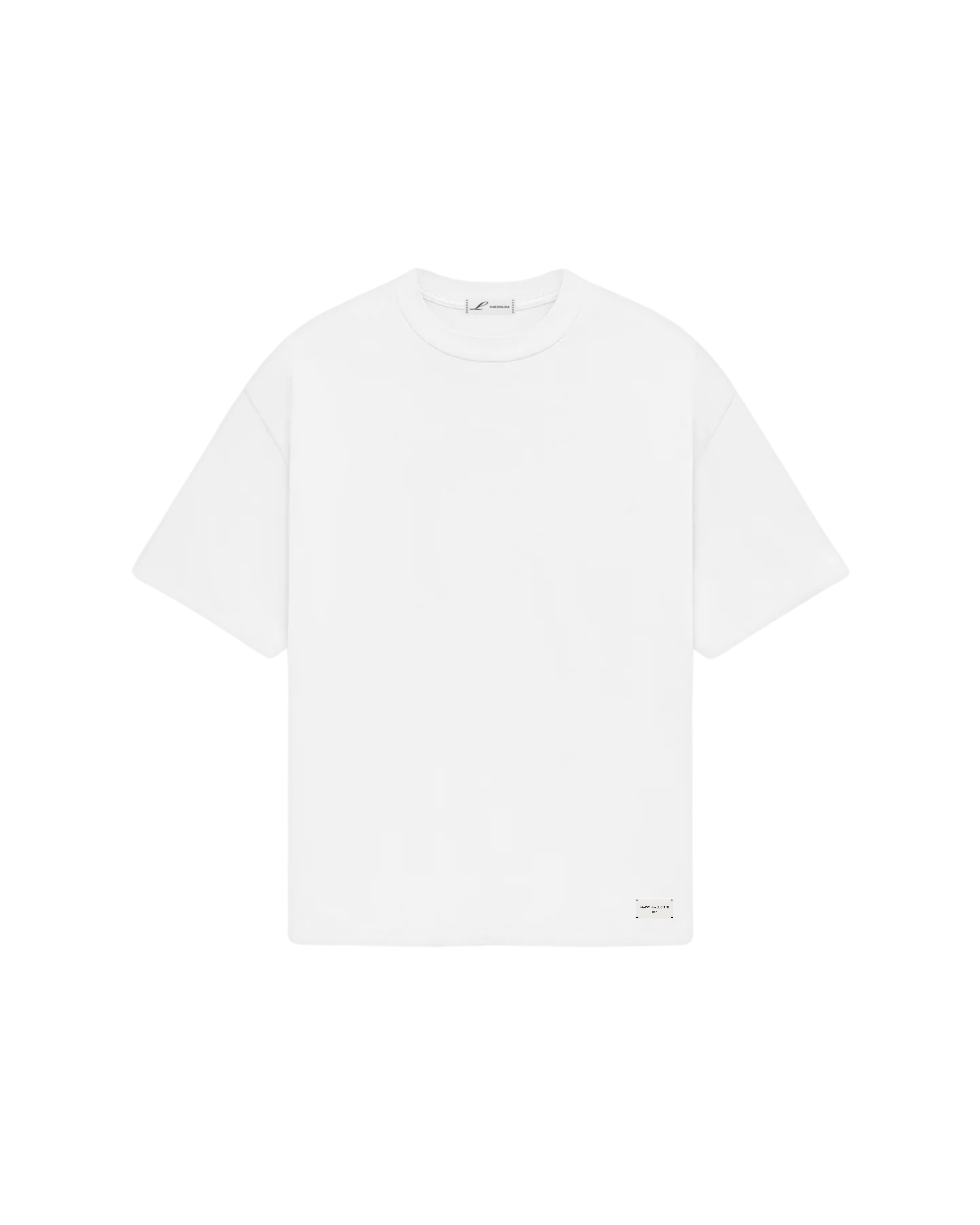 Luciani Essential Tee — Blanc